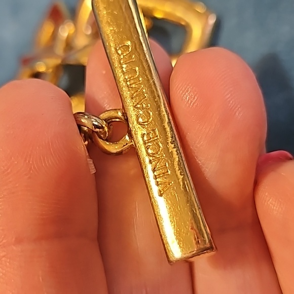Vince Camuto gold bracelet, chains necklace, gold tone - Picture 9 of 10